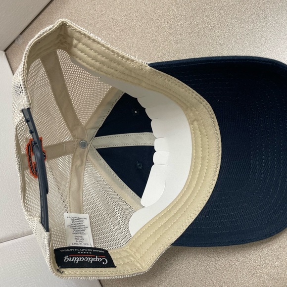 Auburn Tigers Land Of The Tigers Alabama State USA Flag Mesh Trucker Hat Cap - Picture 7 of 9